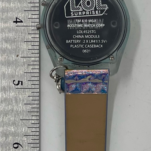 LOL Surprise Digital Light Up Clear Case Translucent Band Watch NWOT - Picture 9 of 9